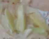 Gambar langkah 4 resipi Sayur kulit tembikai tumis santan cair.
