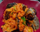 Foto langkah ke 4 dari resep Balado terong ungu.