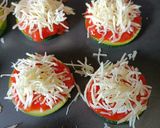Une image de l'étape 3 de 🌱Courgette façon pizza.