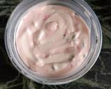 A picture of step 6 of Tutti fruitti  ice cream.
