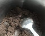 A picture of step 2 of Choco Idli Muffins by Oreo biscuits.