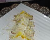A picture of step 2 of Cheese pineapple sandwich.