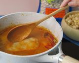 A picture of step 4 of Rice Noodles with Massaman Chickpea Curry for Longevity, Progress, and Courage Throughout the Year.
