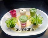 थ्री कलर सॅलड रेसिपी स्टेप 5 फोटो 