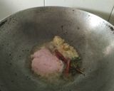A picture of step 2 of Dal Makhani.