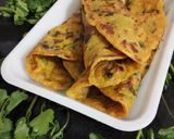 वेजीटेबल आटा चीला (Vegetable aata cheela recipe in hindi) रेसिपी चरण 7 फोटो