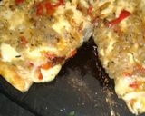 Foto del paso 11 de la receta: Figazza con morrón y mozzarella (Fugazzeta)