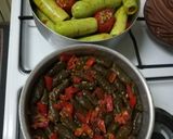 صورة لخطوة 1 من وصفة محشي ورق العنب و الكوسة 🍲
