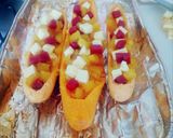 Foto del paso 3 de la receta: Canoas de Plátano Rellenas de Piña, Bocadillo, Queso y Tocineta