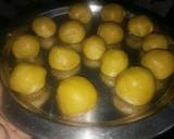 Besan ladoo recipe step 4 photo