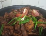 Foto langkah ke 4 dari resep Ceker Tempe Tahu Masak Kecap.