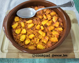 Foto del paso 7 de la receta: Arroz al horno con pota y hueva de atún