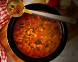 A picture of step 9 of PALAK DAL | SINDHI STYLE PALAK DAL | SAI BHAJI |.
