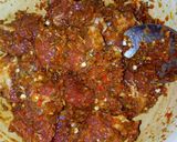 A picture of step 3 of Tsire Skewers.
