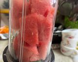 A picture of step 2 of Watermelon 🍉 ice cream 🍨.