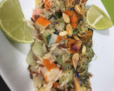 Foto del paso 8 de la receta: Arroz salvaje con verduras y gambas