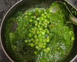 A picture of step 11 of Palak Paneer Methi Matar Saag --- Protein Rich Subji With Seasonal Greens.