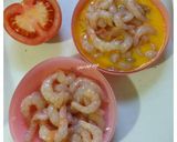A picture of step 1 of Fried shrimp.