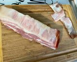 Une image de l'étape 5 de Cheveux d’ange aux fanes de carottes, lard fumé et pecorino.