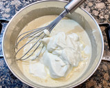 Foto del paso 3 de la receta: Tarta con nata agria, sin horno, sin gluten