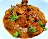 A picture of step 4 of Punjabi Chicken Masala.