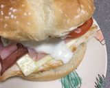 Foto del paso 4 de la receta: Club Burguer de pollo, bacon y salsa Ranch 🍔