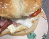 Foto del paso 4 de la receta: Club Burguer de pollo, bacon y salsa Ranch 🍔