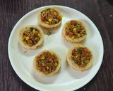 A picture of step 9 of Cheesy veg discs.