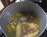 Hình bước làm 3 của món Canh gà lá giang