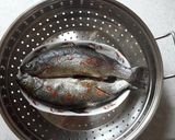 Hình bước làm 2 của món Cá Forelle (tieng Đức ) Hấp 