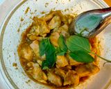 รูปขั้นตอนการทำที่ 3 ของ ไก่ผัดเขียวหวาน ไมโครเวฟ