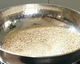 A picture of step 1 of Tilgud Ladoo / Tilgud Burfi / Tilgud Chikki.