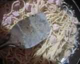 Foto del paso 4 de la receta: Spaghetti blanco cremosito con jamón 😋 👌