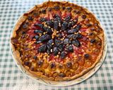 Une image de l'étape 17 de Tarte aux 3 prunes, amandes et pignons de pin.