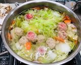 豬肉丸子湯(肉団子スープ)的食譜步驟2照片