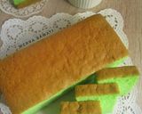 Foto langkah ke 10 dari resep Bolu Pandan (Tanpa Bahan Pengembang Kimia).