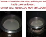 A picture of step 7 of How to make coconut oil.