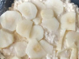Tarta con manzana