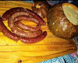Foto del paso 6 de la receta: 🧀Fondue de Cabutia con Salchichas parrilleras