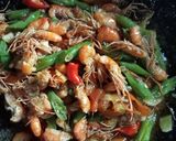 Foto langkah ke 7 dari resep Tumis udang buncis.