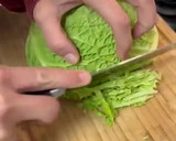 Foto del paso 1 de la receta: Rollitos primavera de repollo en airfryer