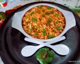 A picture of step 5 of Yummy tasty capsicum basmati rice.