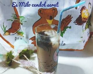 Es Milo Cendol Serut - Step 6