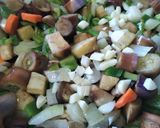 Foto del paso 4 de la receta Morcilla con pisto exótico