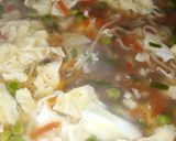 A picture of step 8 of Noodles Vegetable Soup,.