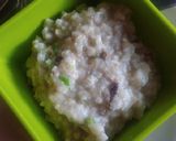 Foto langkah ke 3 dari resep Mpasi nasi lembek ati ayam (9 bulan).