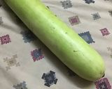 A picture of step 1 of Bottle Gourd sabzi.