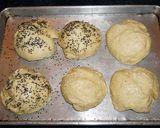 A picture of step 2 of BRIOCHE BUNS FOR SANDWICHES.JON STYLE.