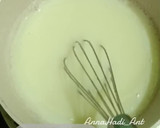 Foto langkah ke 2 dari resep Puding Coklat Susu Chia Seed Edible Flower.
