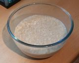 A picture of step 1 of Vickys Blueberry-Oatmeal Smoothie Bowl, GF DF EF SF NF.